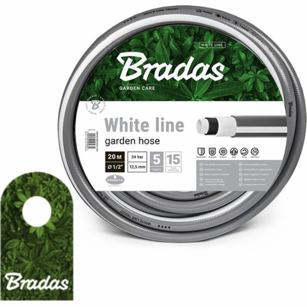 Bradas Garden Hose 3/4 50m White Line WWL3/450 5 Vrstvy Bradas 5717
