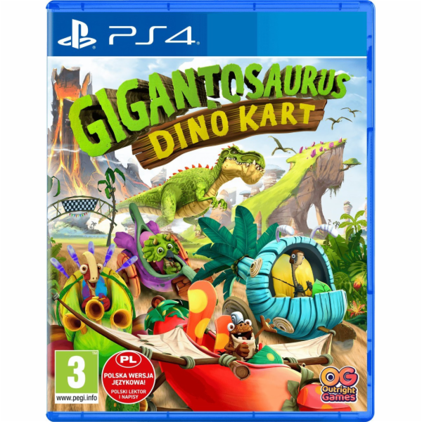 Gigantosaurus (Gigantosaurus): Dino karty PS4