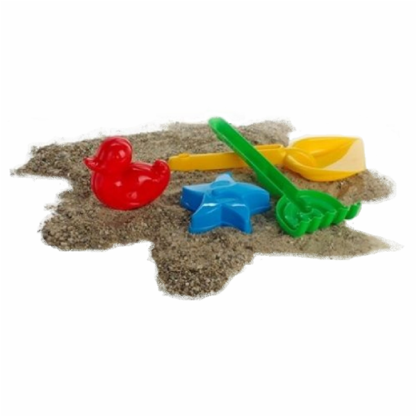 Hračky na písek a pláž 4 ks