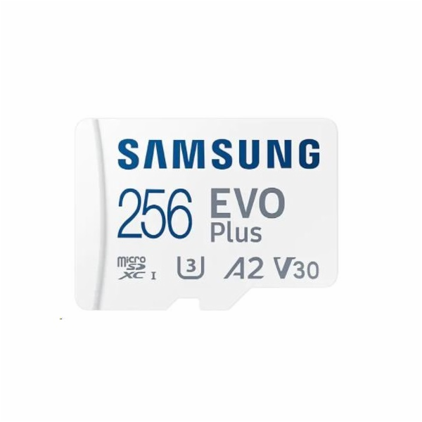 Samsung micro SDXC karta 256GB PRO Plus + SD adaptér