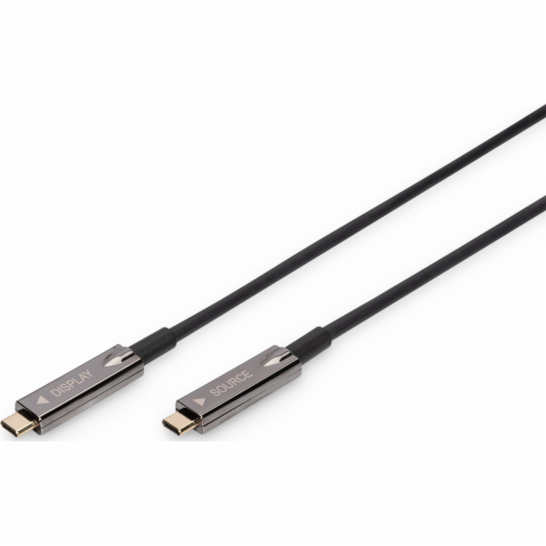 Hybridní propojovací kabel AOC USB 3.1 Typ C/USB Typ C 4K 60Hz 20m