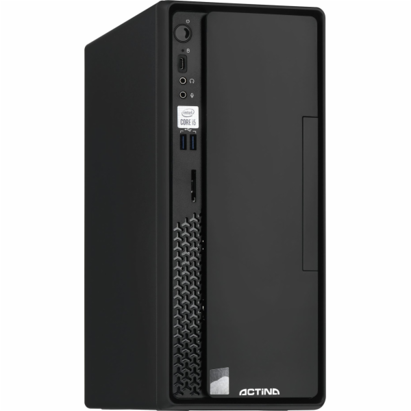 Actina 5901443313854 PC i5-10400 Mini Tower Intel® Core™ i5 8 GB DDR4-SDRAM 256 GB SSD Windows 11 Pro Black