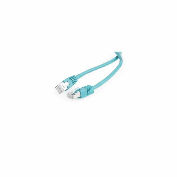 Gembird patch kabel CAT5e, FTP, 0.5m, zelený