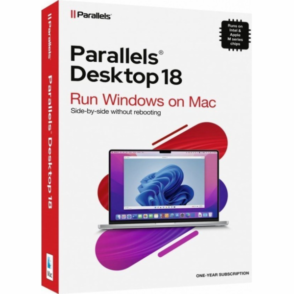 Předplatné Parallels Desktop Retail Box na 1 rok