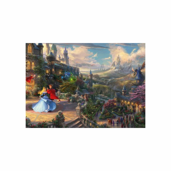 Thomas Kinkade Studios: Sleeping Beauty Dancing in the Enchanted Light, Puzzle