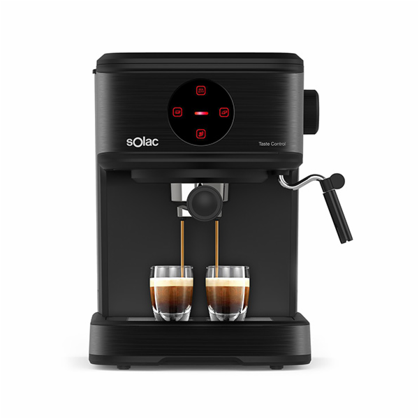 Espresso Solac, CE4498, 20 barů, dotykové ovládání, systém Extra Cream, automatické vypnutí, rozměry: 27 x 20,5 x 29, 850 W