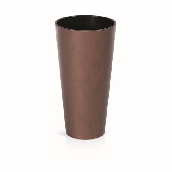 Květináč Prosperplast TUBUS SLIM CORTEN patinující ocel 25 cm