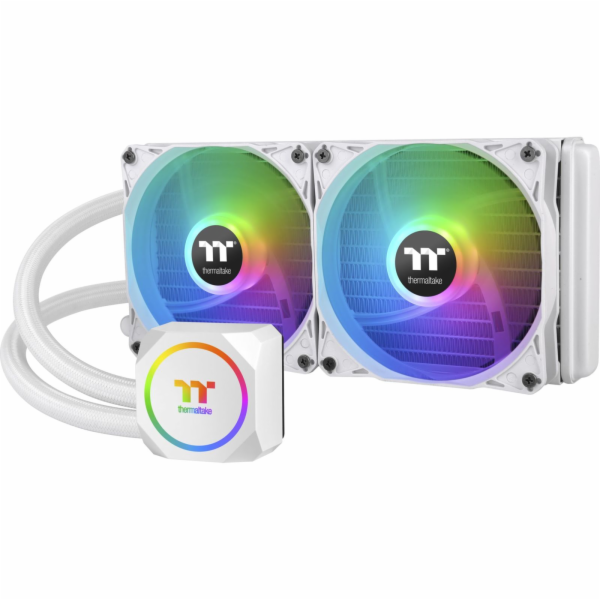 Thermaltake TH420 ARGB Sync All-In-One Liquid Cooler - Snow Edition 420mm, Wasserkühlung