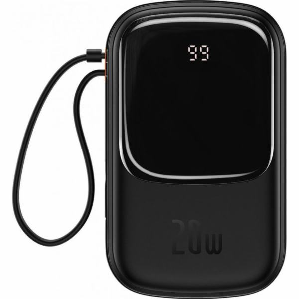 Baseus Qpow Pro Digital Display Fast Charge Power Bank 20000mAh 20W iP Black