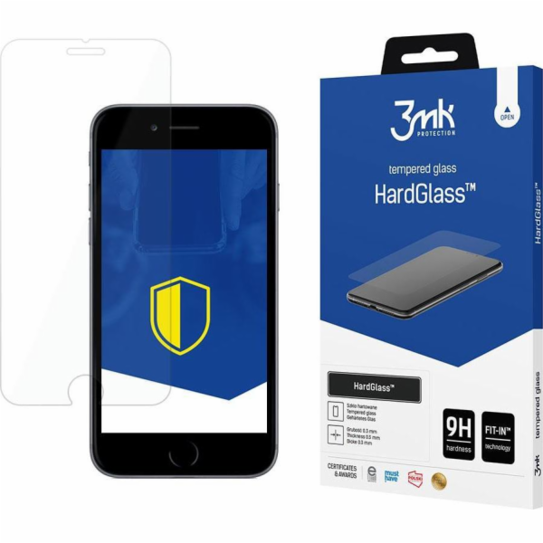 3mk tvrzené sklo HardGlass pro Apple iPhone 7 / 8 / SE (2020/2022)