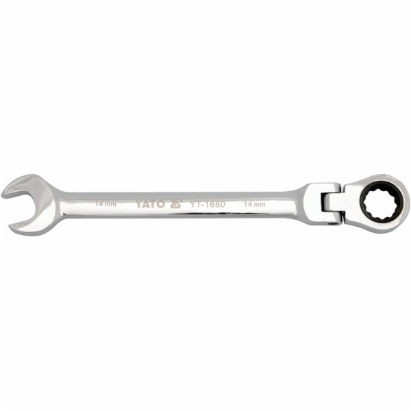 Yato kombinovaný klíč s ráčnou a kloubem 8 mm