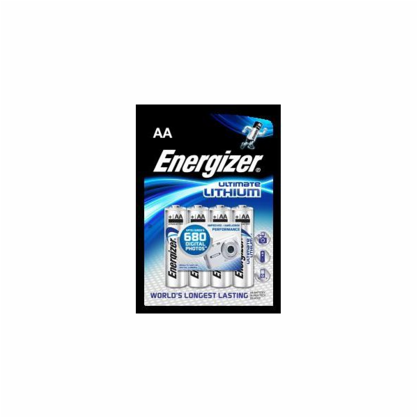 1x4 ENERGIZER Ultimate Lithium Mignon AA LR 6 1,5V