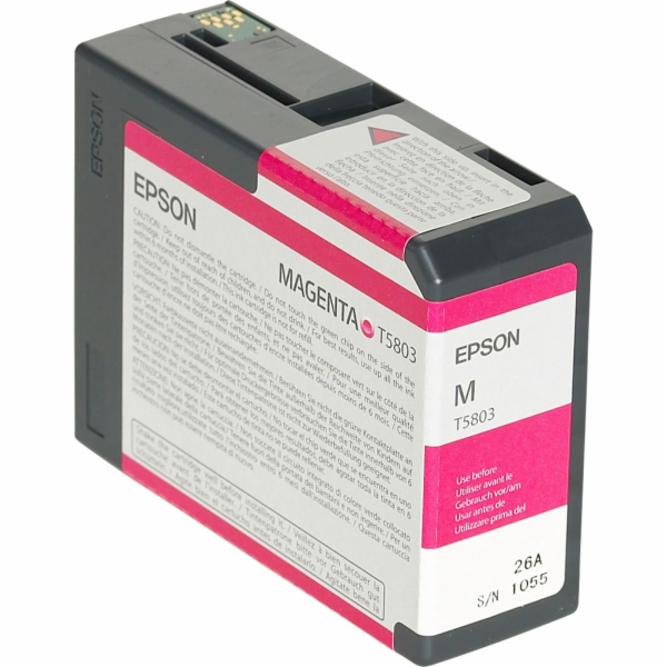 Epson cartridge cervena T 580 80 ml T 5803