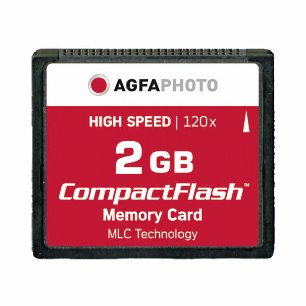 Paměťová karta AgfaPhoto Compact Flash 2GB