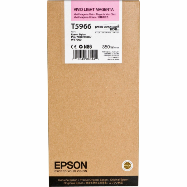 Epson napln do tiskarny svetla jasne cervena 350 ml T 5966