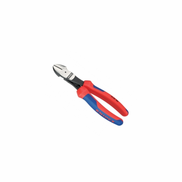 KNIPEX - kleště štípací stranové pevnostní, zesílené PVC 7402180