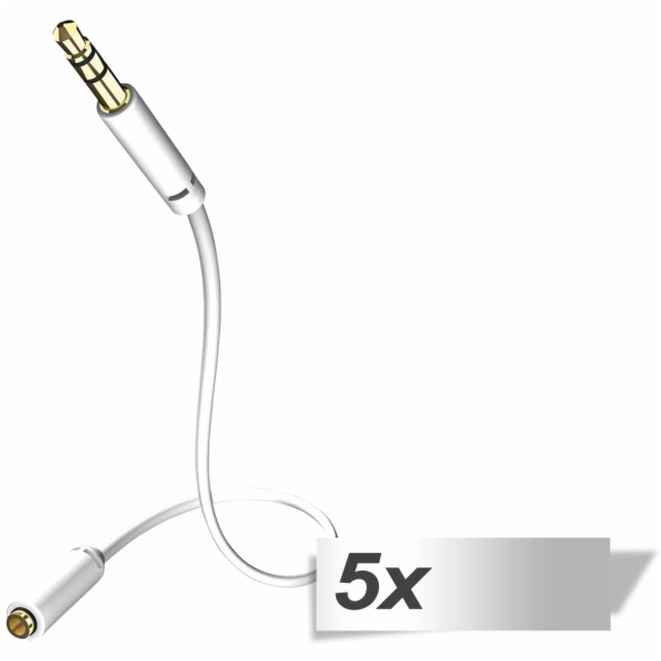 in-akustik Star Audio Kabel prodlouzeni 3,5 mm Jack 3,0 m
