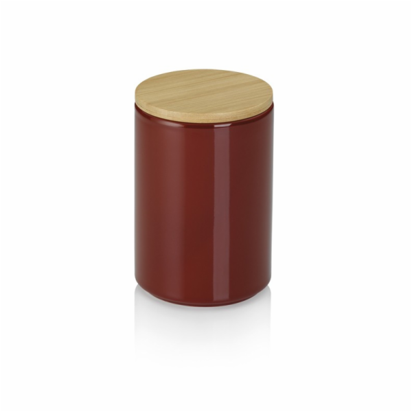 KELA Dóza Cady keramika červená 0,7l KL-15270