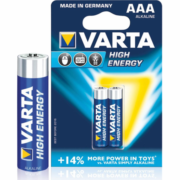 Varta Longlife Power AAA baterie 2 ks