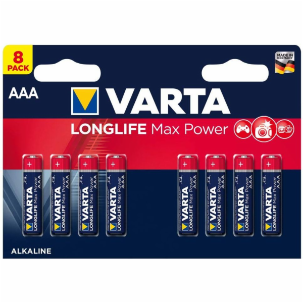 Baterie Varta Longlife Max Tech Power AAA 8 ks