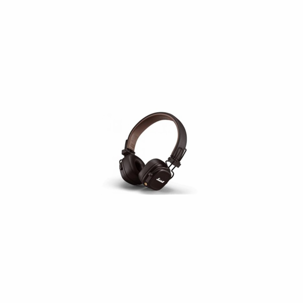 Marshall Major IV Bluetooth sluchátka, velká, hnědá