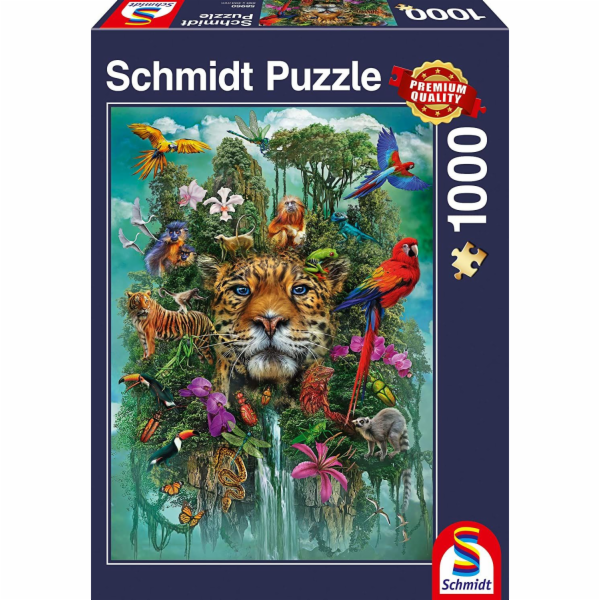 Schmidt Spiele Puzzle PQ 1000 Král džungle G3