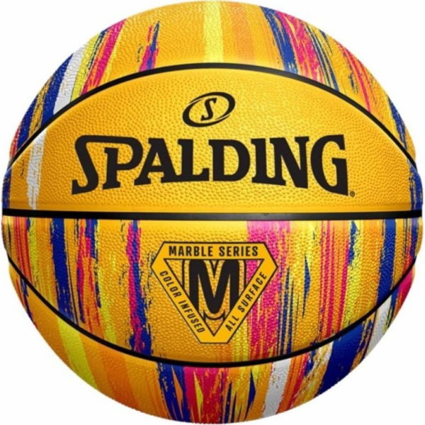Spalding Spalding Marble Ball 84401Z Yellow 7