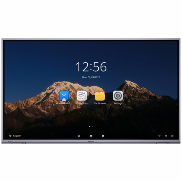 Hikvision DS-D5B65RB/C HIKVISION interaktivní dotykový panel 65", 4K UI, 45 points touch, Android 11, 4GB+64GB, Built-in Wi-Fi & Bluetooth