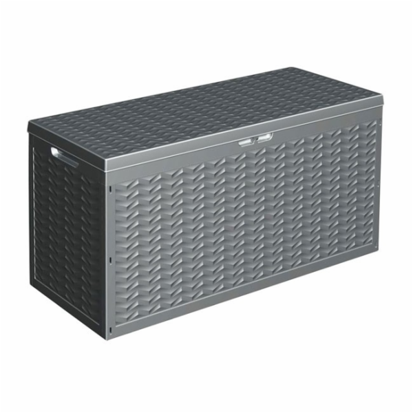 PROGARDEN Zahradní úložný box s víkem plastový 120x45x60 cm KO-Y54400840