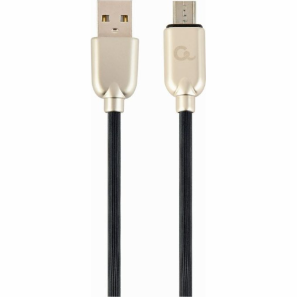 Kabel USB Gembird USB-A - microUSB 2 m Czarny (CC-USB2R-AMmBM-2M)