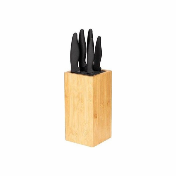 Smile bamboo block knife set SNS-5 6-piece