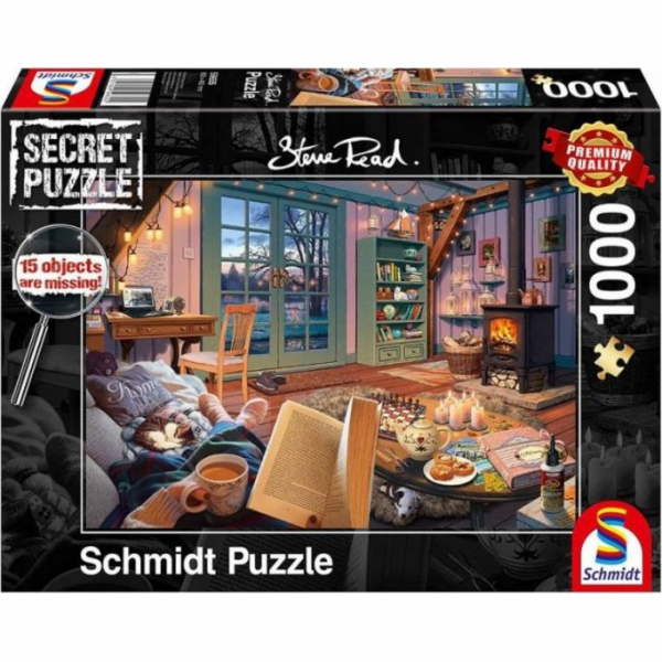 Schmidt Spiele Steve Read: Secret Puzzles - Im Ferienhaus
