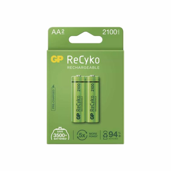 Nabíjecí baterie GP ReCyko 2100 AA (HR6) - 2Ks