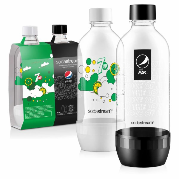 SodaStream Lahev JET DUO 7UP & PEPSI Max Pack, 1 l