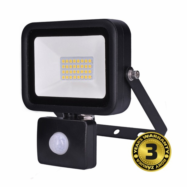 Solight LED reflektor PRO se senzorem, 30W, 2760lm, 5000K, IP44 - WM-30WS-L