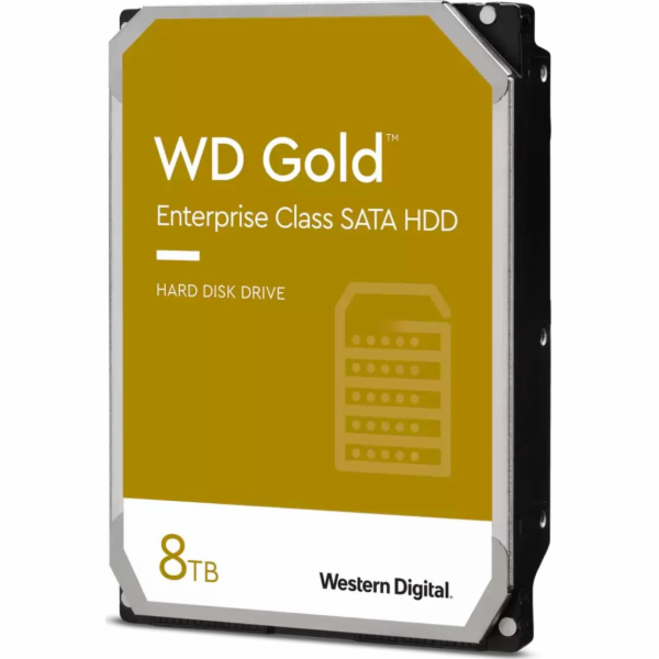WD Gold Enterprise 8 TB 3,5 '' SATA III (6 GB/S) SERVER DRIVE (WD8004FRYZ)