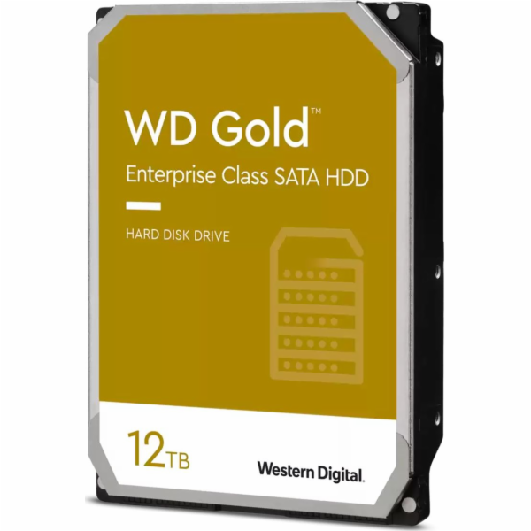 Server Drive WD WD Gold 12 TB 3.5 '' SATA III (6 GB/S) (WD121KRZ)