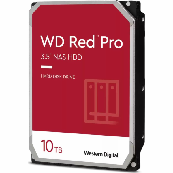 WD Red Pro 10 TB 3,5 SATA III (6 GB/S) Server Drive (WD102KFBX)