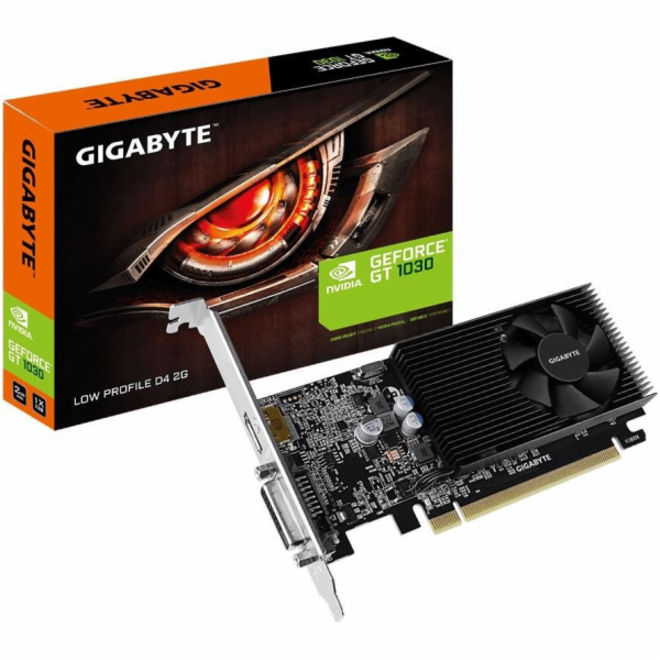 Grafická karta Gigabyte Geforce GT 1030 Low Profile D4 2GB DDR4 (GV-N1030D4-2GL)