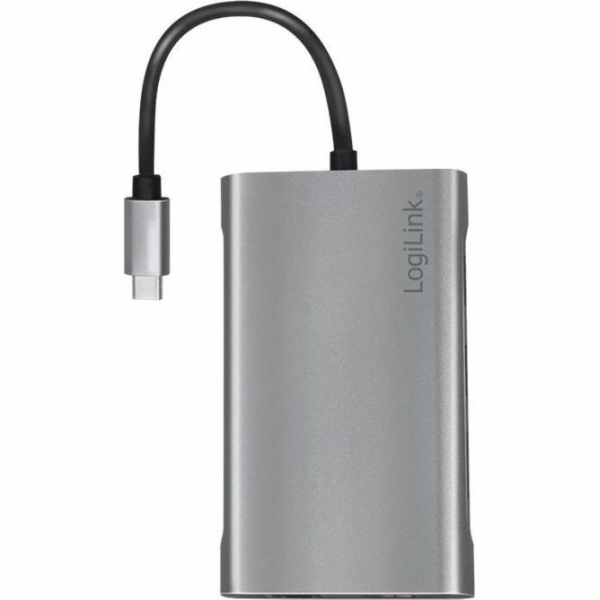 LogiLink DockingStation USB 3.2 Gen1, USB-C, 10-Port, PD, SIB.