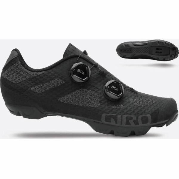 Giro Men's Shoes Giro Sector Black Dark Shadow Velikost 42 (NOVINKA)