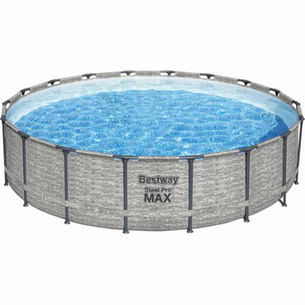 Rack pool BESTWAY 5618Y Steel Pro MAX 18 5.49 X 1.22 m 11 in 1 Round Grey