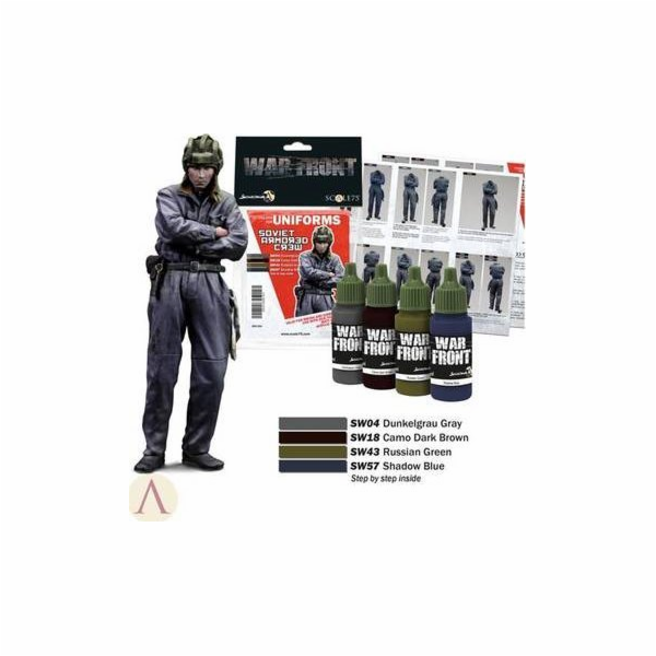 Scale75 Scale 75: Soviet Armored Crew Paint Set