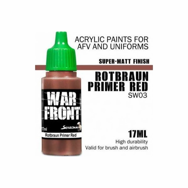 Scale75 ScaleColor: WarFront - Rotbraun Primer Red