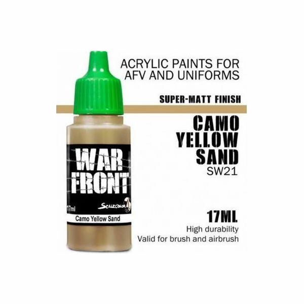 Scale75 ScaleColor: WarFront - Camo Yellow Sand