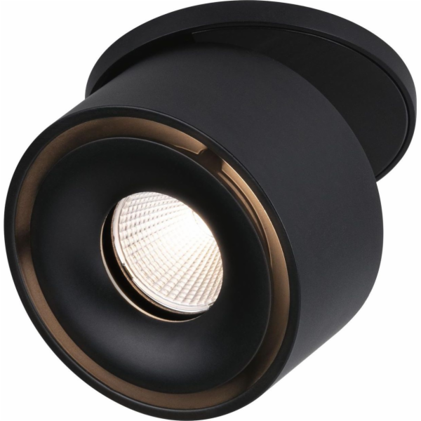 Stropní lampa Paulmann zapuštěná svítidla LED LED SPIRCLE BLACK MAT 8,0W 3000K 36 ST.