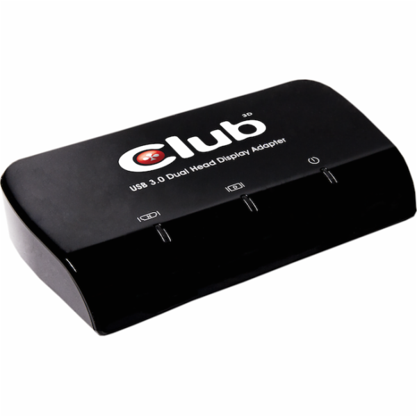 Adaptér USB 3D USB Club - DVI / HDMI Black (CSV -2320HD)