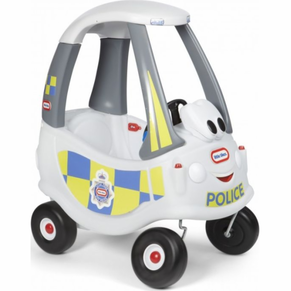 Little Tikes Ride Cozy Coupe White Police (173790E3)