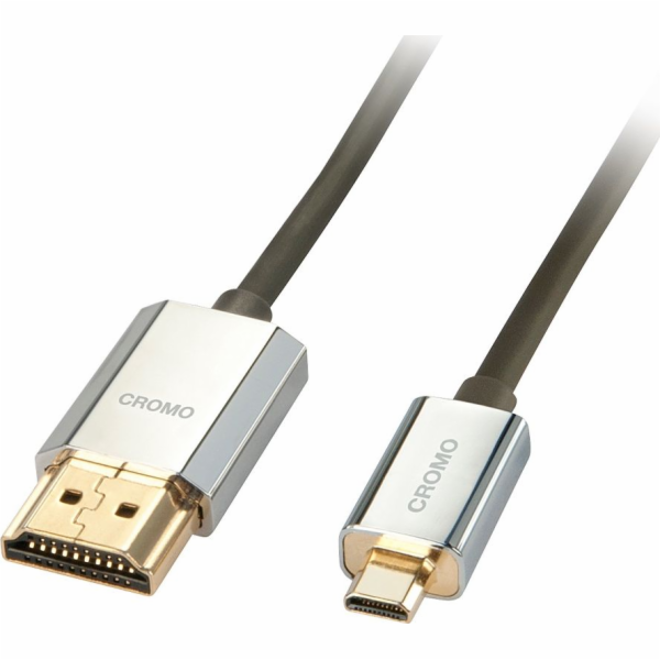 Lindy HDMI Micro - HDMI 3M Silver (41678)