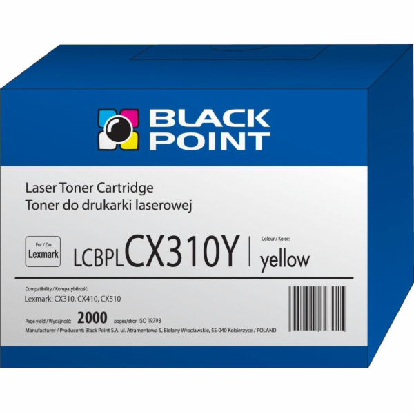 Toner Black Point LCBPLCX310Y žlutá (80C2Sy0)